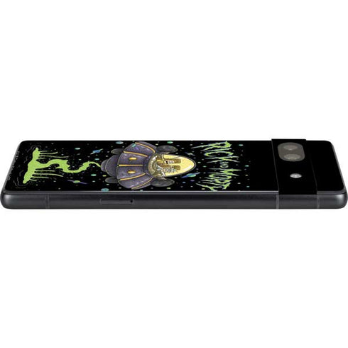 Adult Swim Rick and Morty Spaceship Google Pixel 7a Skin